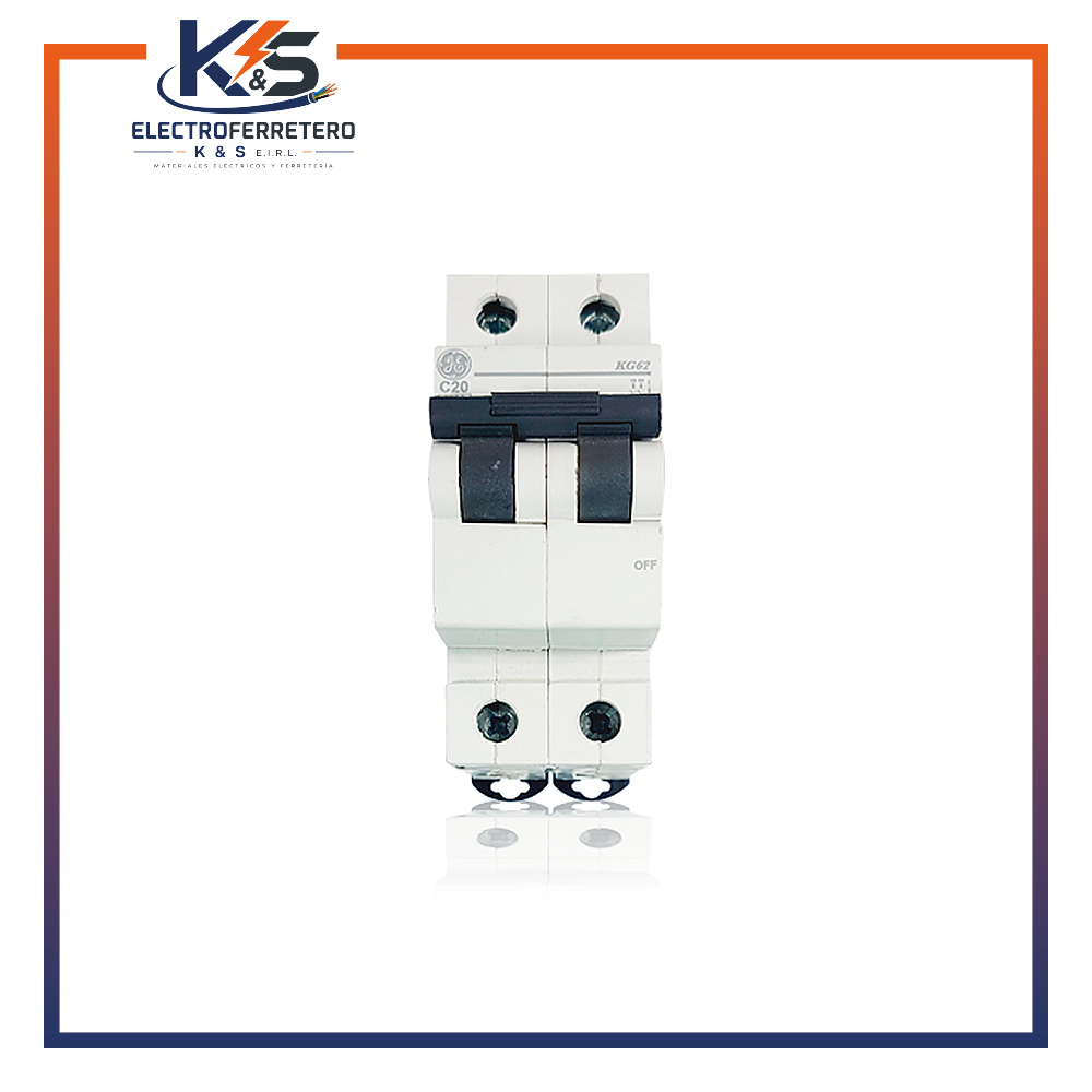 Llave Termomagnetica G.E 2 x